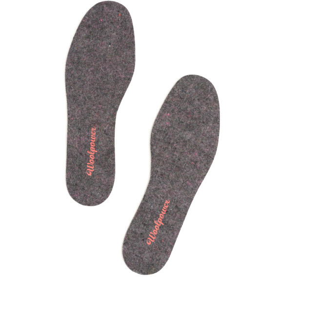 Semelles feutre laine Recycled Grey - Woolpower