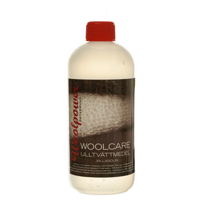 Lessive laine mérinos Woolcare 500ml - notice SE/ENG - Woolpower
