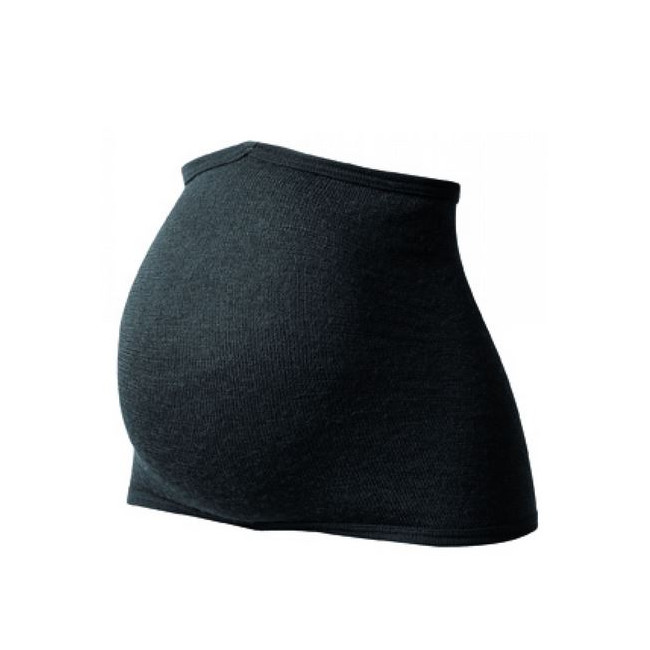 Buikwarmer riem Belly Warmer 200 Zwart - Woolpower