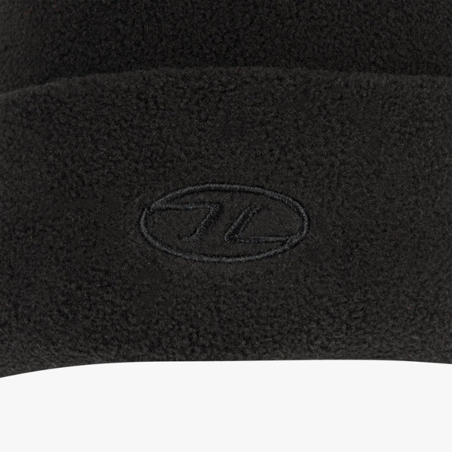 Bonnet en polaire noir - Highlander