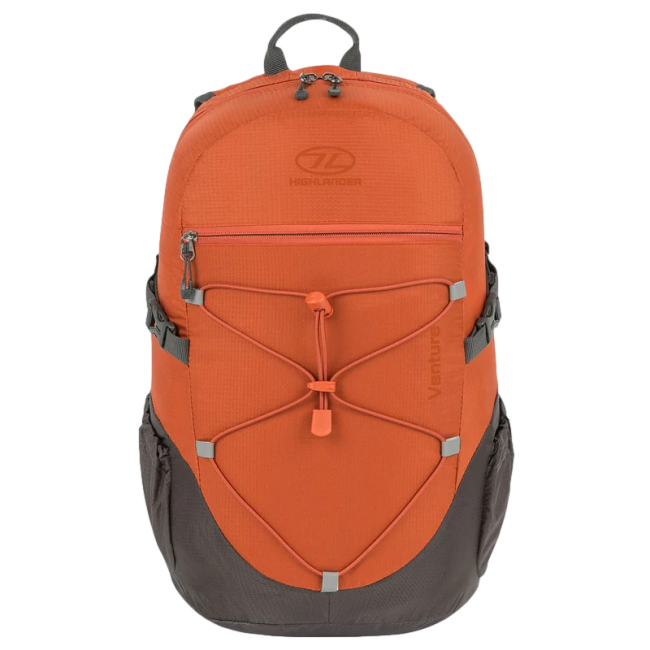 Sac à dos Venture 20L orange/gris - Highlander