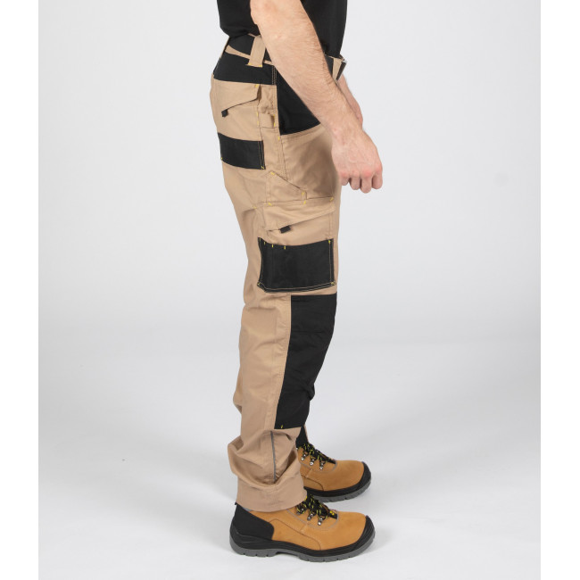 ARBEITSHOSE ADAM BEIGE / SCHWARZ - NORTH WAYS