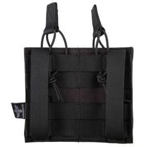 Porte chargeur double 5.56 action noir - Invader Gear
