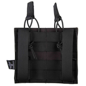 Porte chargeur double 5.56 action noir - Invader Gear