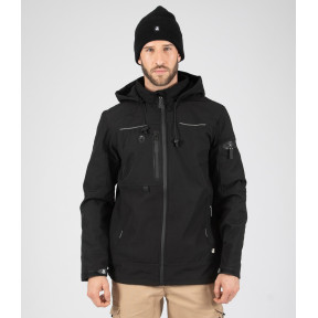 SOFTSHELL JACKE FLORES SCHWARZ - North Ways