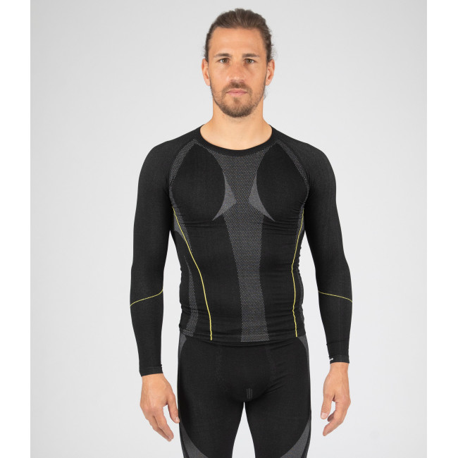 SOUS-PULL DE TRAVAIL CAPRONI NOIR - Nine Worths by North Ways