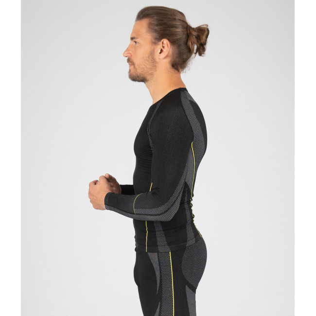 SOUS-PULL DE TRAVAIL CAPRONI NOIR - Nine Worths by North Ways