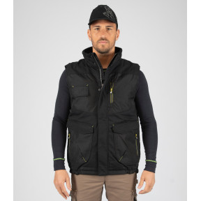 MOUWLOOS VEST ALI ZWART - Nine Worths by North Ways