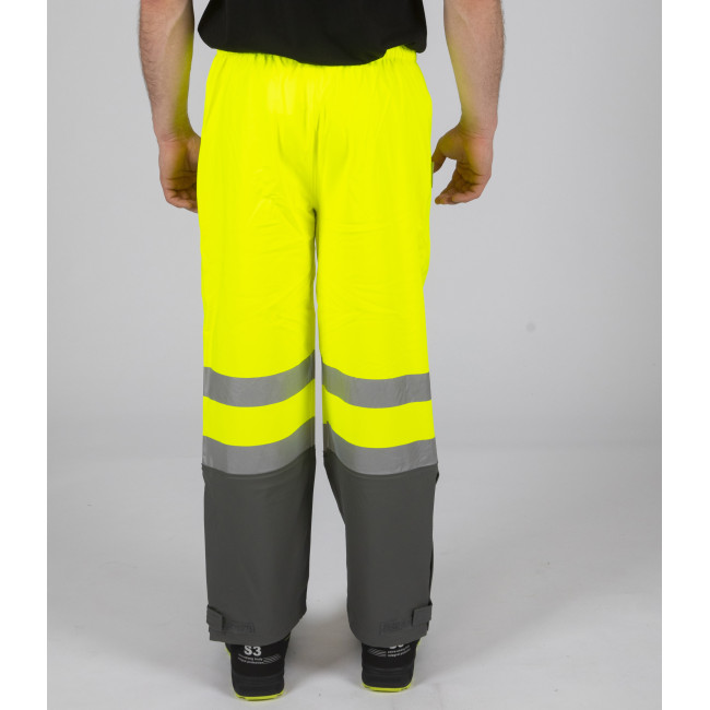 SPODNIE ROBOCZE WYSOKIEJ WIDOCZNOŚCI GRIFFIS ŻÓŁTY FLUO - Nine Worths by North Ways