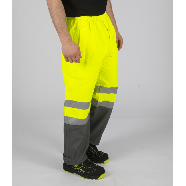 PANTALON DE TRAVAIL HAUTE VISIBILITÉ GRIFFIS JAUNE FLUO - Nine Worths by North Ways