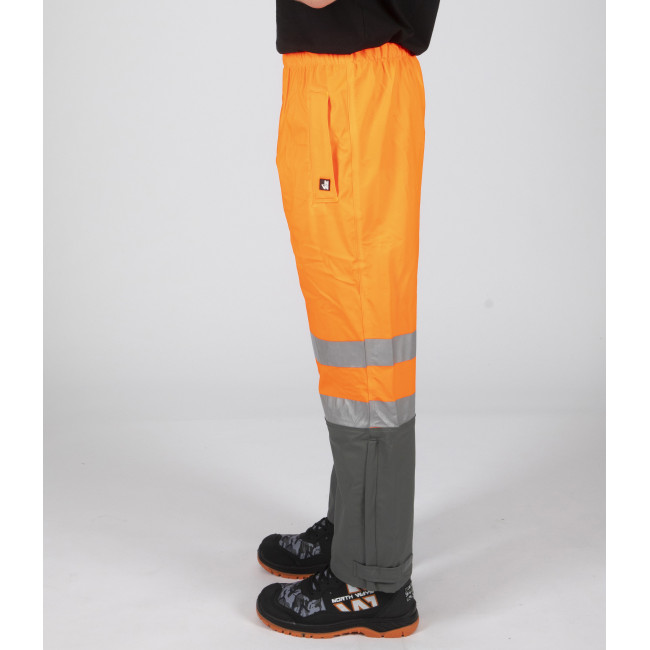 SPODNIE ROBOCZE WYSOKIEJ WIDOCZNOŚCI GRIFFIS POMARAŃCZOWY FLUO - Nine Worths by North Ways
