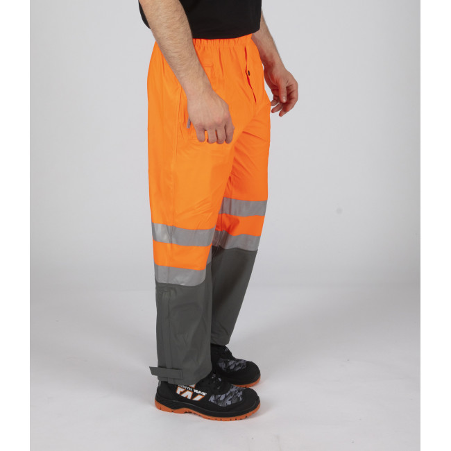 PANTALON DE TRAVAIL HAUTE VISIBILITÉ GRIFFIS ORANGE FLUO - Nine Worths by North Ways