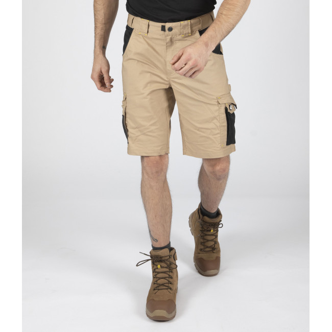 WERKBERMUDA HUGUES BEIGE / ZWART - NORTH WAYS