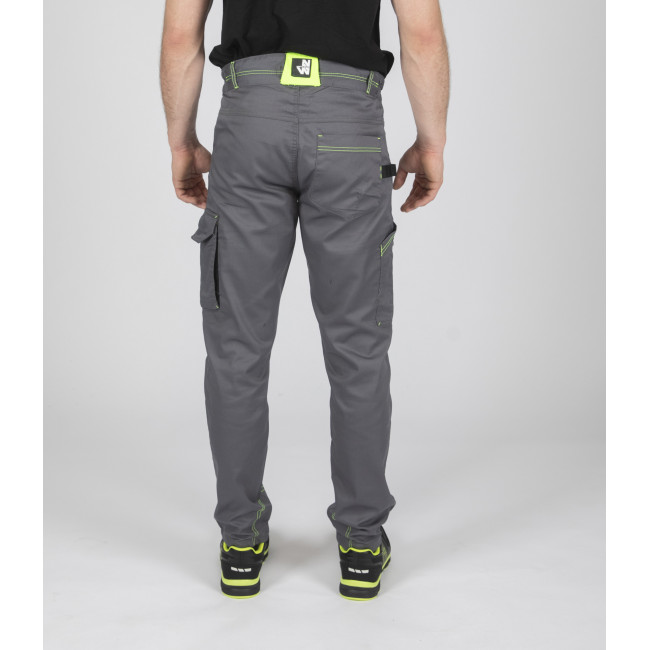 Pantalon Marlow gris et jaune fluo - North Ways