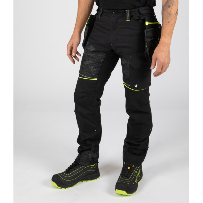 Pantalon de travail Pinto Gris foncé - Nine Worths by North Ways