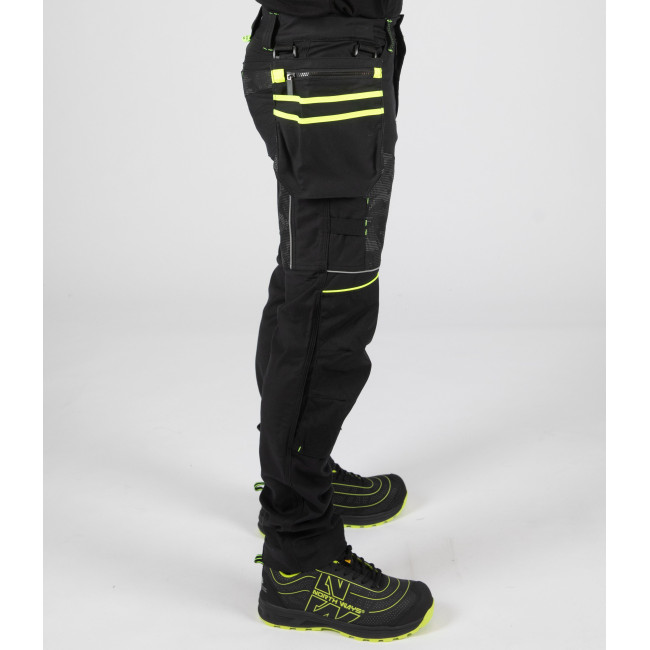 Pantalon de travail Pinto Gris foncé - Nine Worths by North Ways