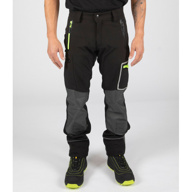 SOFTSHELL-HOSE WAPITI SCHWARZ - North Ways