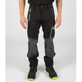 SPODNIE SOFTSHELL WAPITI CZARNE - North Ways