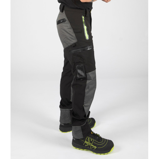 SPODNIE SOFTSHELL WAPITI CZARNE - North Ways