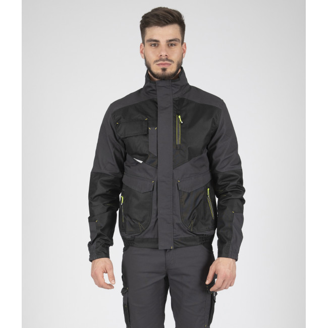 ARBEITSJACKE FOURNIER GRAU / SCHWARZ - Nine Worths by North Ways