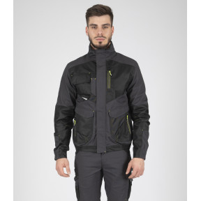 VESTE DE TRAVAIL FOURNIER GRIS / NOIR - Nine Worths by North Ways