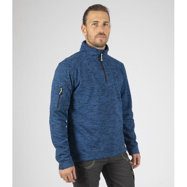 SWEAT DE TRAVAIL KYLLIAN MARINE - Nine Worths by North Ways