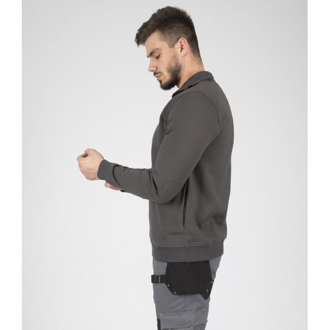 PULL MAILLE STYLE SWEAT LARGO GRIS - Nine Worths by North Ways