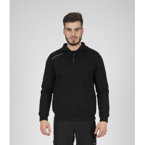 PULL MAILLE STYLE SWEAT LARGO NOIR - Nine Worths by North Ways