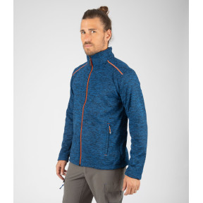 GILET ZIPPE LENNY MARINE ET ORANGE FLUO - Nine Worths by North Ways