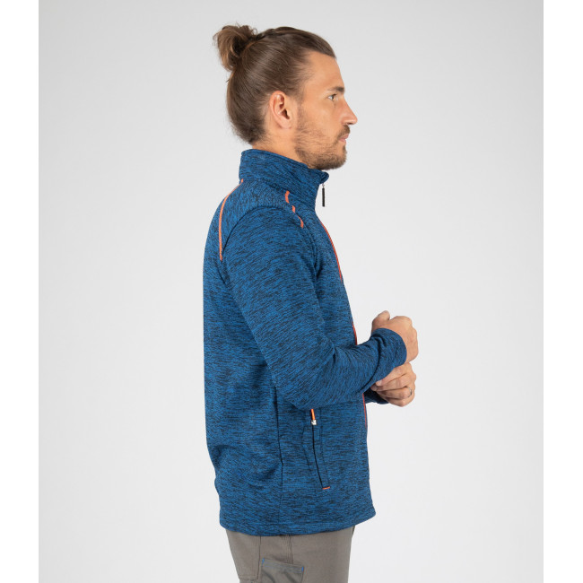 VEST MET RITS LENNY MARINEBLAUW EN FLUORORANJE - Nine Worths by North Ways