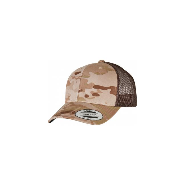 Casquette Retro Trucker brown arid - Flexfit