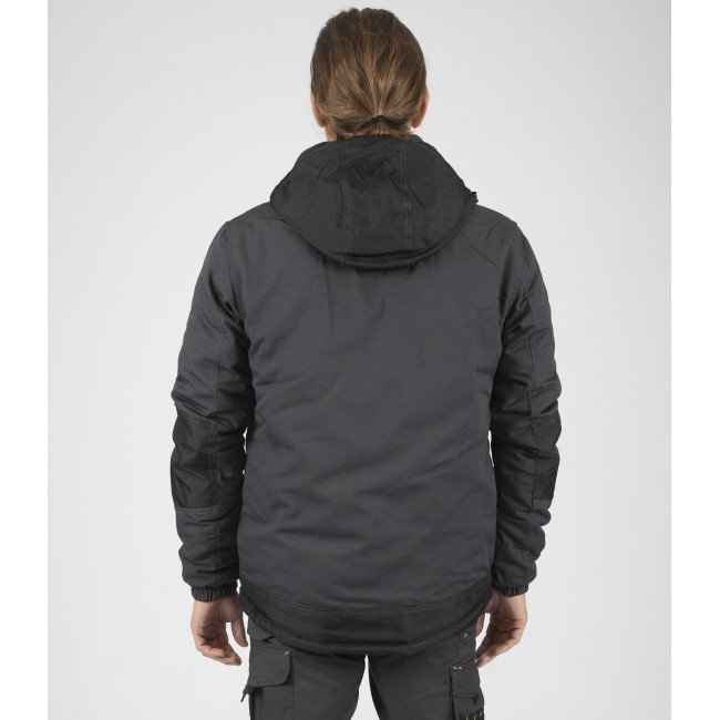 BLOUSON DE TRAVAIL LILIAN GRIS / NOIR - Nine Worths by North Ways