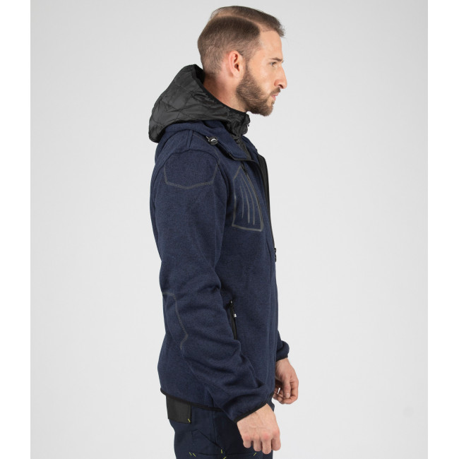 VESTE LYNX BLEU NOIR - Nine Worths by North Ways