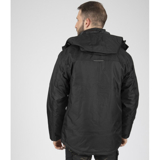 Veste de travail imperméable Mermoz Noir - Nine Worths by North Ways