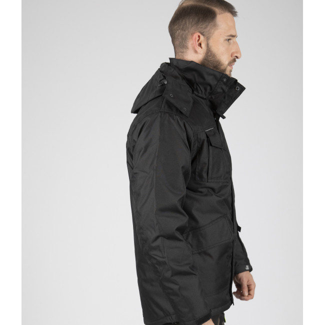 Veste de travail imperméable Mermoz Noir - Nine Worths by North Ways