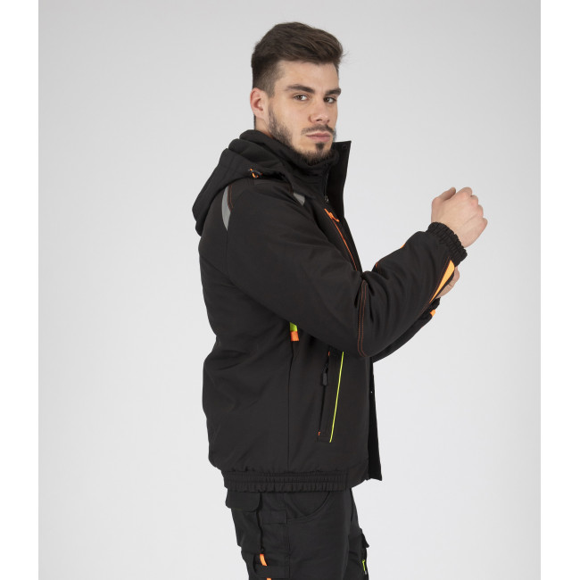 GESTEPPTE ARBEITSJACKE MORANE SCHWARZ - Nine Worths by North Ways