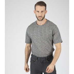T-shirt à manches courtes pour homme Quentin gris chiné - North Ways