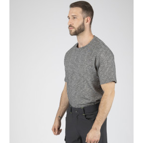 T-shirt à manches courtes pour homme Quentin gris chiné - Nine Worths by North Ways