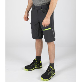 ARBEITSSHORTS HORN GRAU / GRÜN - Nine Worths by North Ways