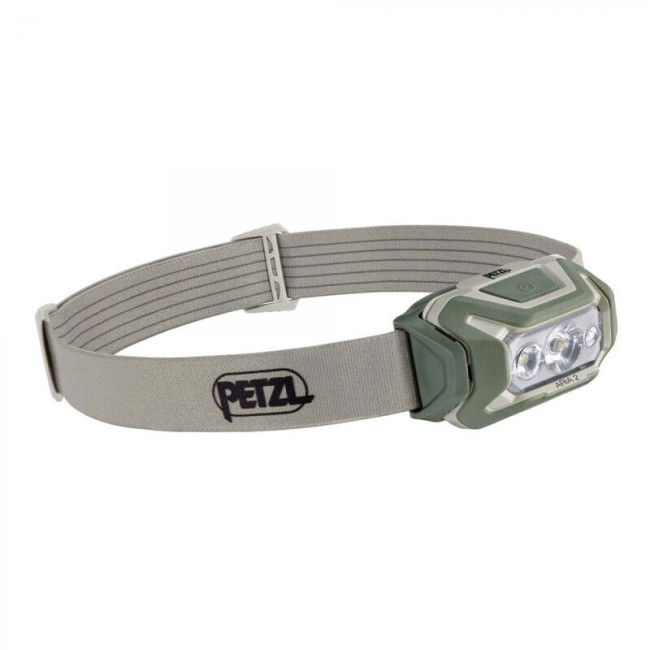 Hybrid-Stirnlampe mit 4-Farben-Beleuchtung Aria 2 tan - 450 Lumen - Petzl