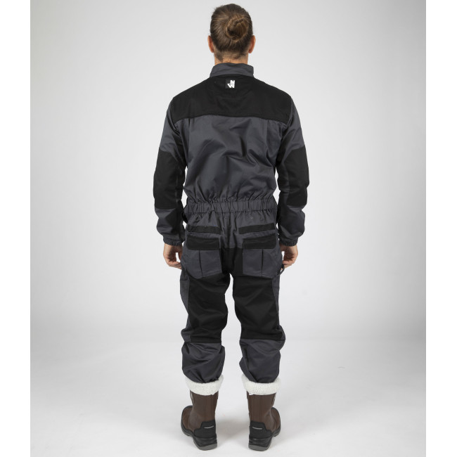 COMBINAISON DE TRAVAIL SALVADOR GRIS ET NOIR - Nine Worths by North Ways