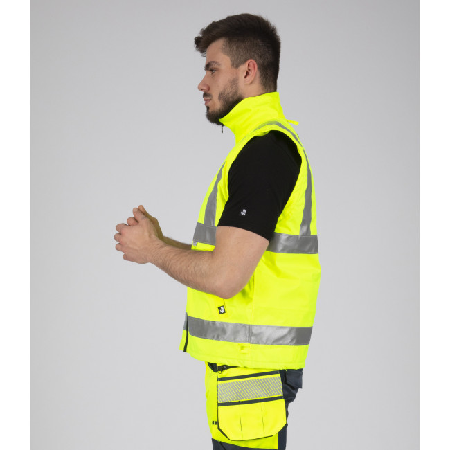WERKPARKA HOGE ZICHTBAARHEID WELLINGTON FLUOR GEEL - Nine Worths by North Ways