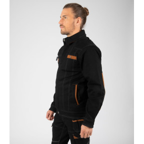 Bluza robocza wielokieszeniowa Berger czarna/camel - Nine Worths by North Ways
