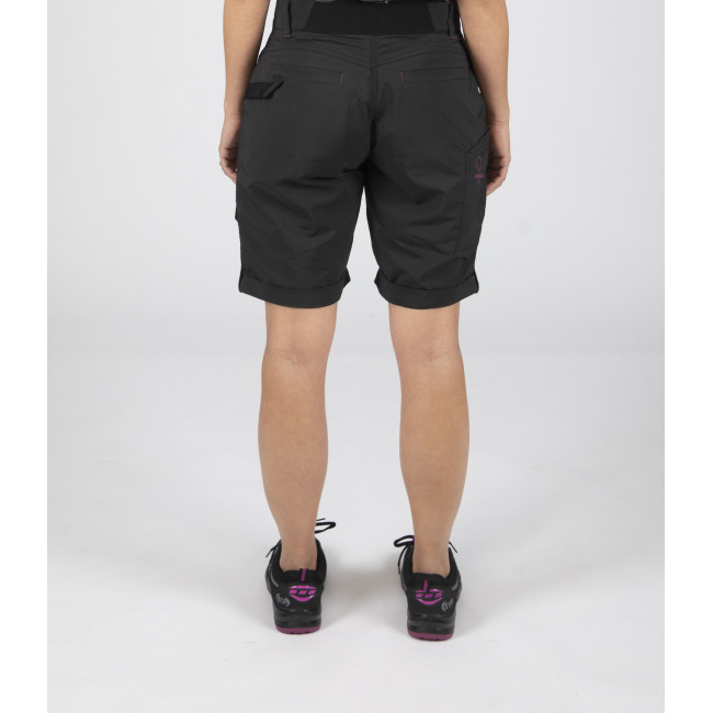 Bermuda de travail femme Sharon noir/fushia - Nine Worths by North Ways