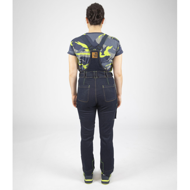 Salopette de travail femme Manea Raw jean - Nine Worths by North Ways