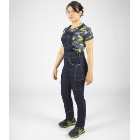 Ogrodniczki robocze damskie Manea Raw jeans - Nine Worths by North Ways