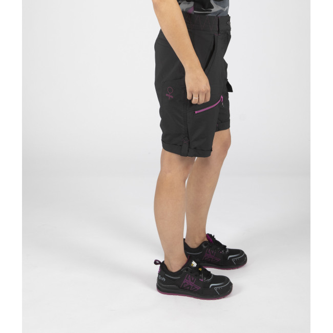 BERMUDA DE TRAVAIL JOHANNA NOIR - Nine Worths by North Ways