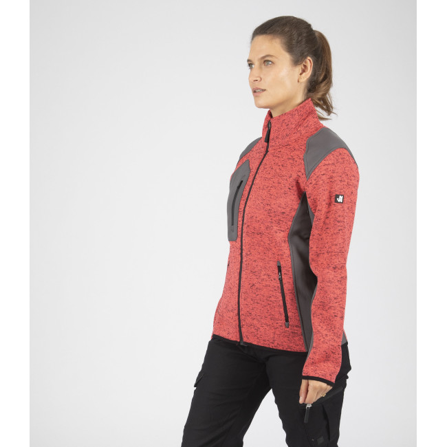 VESTE DE TRAVAIL FEMME LOUISE CORAIL - Nine Worths by North Ways