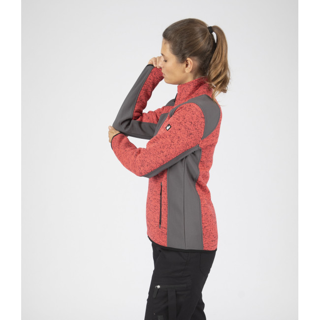 VESTE DE TRAVAIL FEMME LOUISE CORAIL - Nine Worths by North Ways