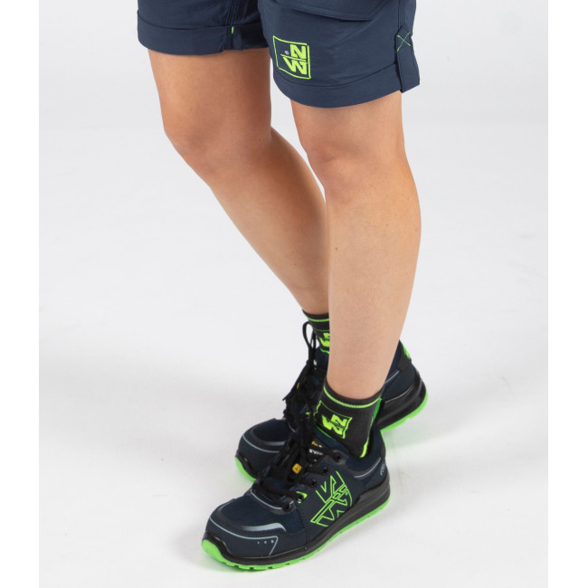Chaussures de sécurité Perec S1P SRC marine/jaune fluo - Nine Worths by North Ways